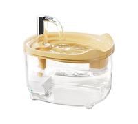 Dispensador De Agua De Gato, Fácil De Limpiar Y Mantener, 19 X 15.5 X 17.5 Cm, Fuente De Agua De Mascotas, Primavera Para Perros De Gato, Diseño Compacto Y Moderno, Para Alimentar Un Apartamento En El