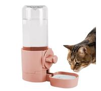 Dispensador de Agua de Mascotas, Accesorios alimentación automática Gatos automáticos suspensión, alimentador Mascotas en la Jaula, Fuente Anti-Spill Anti-Knock Dog para Beber (Type B)