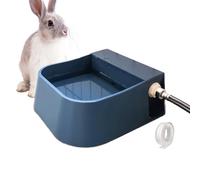 Dispensador de agua de mascotas - tazón de recarga automática | Contenedor de bebida de relleno rápido para perros gatos, dispositivo de hidratación de aves de corral para ganado para el refugio de la
