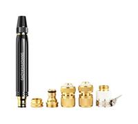 Dispensador de agua de metal que proporciona 5 extras para una mayor potencia de salida. Boquilla de agarre ergonómico