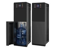 Dispensador De Agua De Pie con Carga Inferior,Enfriador De Agua Embotellada Fría/Caliente,Control Táctil De 5 Temperaturas,para Salón Y Oficina,Agua Helada,Tibia Y Caliente
