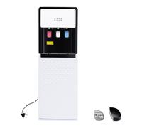 Dispensador de Agua de pie, Enfriador de Agua embotellada de pie, 3 temperaturas instantáneas: Agua Caliente, Agua fría, Agua a Temperatura Ambiente, para el hogar y la Oficina