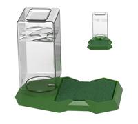 Dispensador De Agua De Reptiles - Alimentador de Agua PP Anti-Ahogamiento | Suministro de Vivienda Humedecida Con Capacidad | Proporciona Hidratación Segura Sin Derrame Para Lagartos, Geckos Y