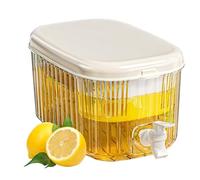 Dispensador de agua del refrigerador: cubo de agua fría doméstico, colador de grifo, ampliamente utilizado | Recipiente de agua para café té cocina oficina en casa Almacenamiento de bebidas