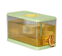 Dispensador de agua - Depósito de almacenamiento para bebidas frías, unidad de bidón para servicio de líquidos, estación de soporte para bebidas elevada, grupo de grifo para control de versamen