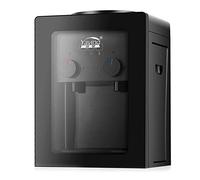 Dispensador de agua eléctrico con funciones calientes y frías, 550 W, 220 V, dispensador de enfriador de agua para oficina, compatible con botellas de agua de 35 L, 5 L, 10 L, 189 L, acero inoxidable,