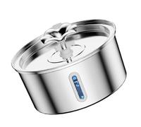 Dispensador de agua eléctrico de 2,6 L/2,494.8 g, cuenco de riego automático para mascotas, fuente de agua para gatos, perros, suministro de riego para perros