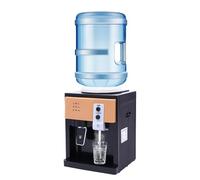Dispensador de agua eléctrico de 550 W, fuente de agua fría caliente 8-95 ℃, dispensador de agua de mesa pequeño, 3,5 - 18,9 l de agua en cubo, revestimiento interior de acero inoxidable, para oficina