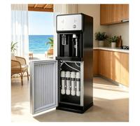 Dispensador De Agua Electrico Dispensador Agua Fria Enfriador De Agua Pie | Maquina De Agua Fria Y Caliente Consumo Directo,3 Ajustes De Temperatura Para Sala De Reuniones(Filtration)