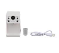 Dispensador de Agua en Miniatura para Casa de Muñecas, Modelo Dispensador de Agua Multiusos, Dispensador de Agua en Miniatura, Juguete para Casa de Muñecas (Blanco)