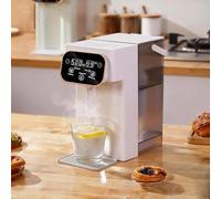 Dispensador de Agua, Estación de Agua 3L Dispensador Instantáneo de Caliente con Filtro de Carbón Activo 12 Niveles de Temperatura y 8 Cantidades de Agua para Cocina y Oficina