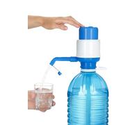 Dispensador de Agua Fria para Garrafas con Tapon Antigoteo/Bomba Manual para Botella de Agua Mineral Compatible con 1,5. 2, 5, 6, 8, 10, 20 y 25 litros/Dosificador bidon con Adaptador de 38 y 48mm