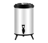 Dispensador de Agua Fría y Caliente, 7 Litros, Barril Aislado para Sopa, Leche, Jugo, Fiestas y Eventos- 16l