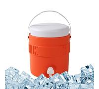 Dispensador De Agua Helada | Relier De Camping Aislado De 3.8 Litros Fríos Y Calientes, Dispensadores De Bebidas Portátiles Para Actividades Al Aire Libre Para Camping