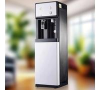 Dispensador de agua independiente con alimentación de red Dispensador de agua 3 en 1 Con divisiones extraíbles y armario Dispensadores de agua fría y caliente con doble función Ideal para escuelas