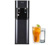 Dispensador de Agua Independiente para el Piso, Carga Inferior para dispensador de Agua fría y Caliente de 5 galones, 3 configuraciones de Temperatura para Negocios comerciales en Black Warm and Hot