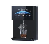 Dispensador de Agua Instantáneo de 2200 W, Enfriador de Agua de Pared para Oficina, Capacidad de Calentamiento de 20 L/h, 5 Temperaturas y 4 Tipos de Agua Disponibles