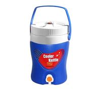 Dispensador de agua más fresco deportivo, dispensador de agua aislada - Dispensador de bebidas frías y calientes con espiga - Beber jarra, jarra más con mango para acampar, al aire libre, deportes