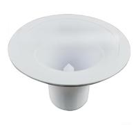 Dispensador de agua para accesorios de asiento inteligente, se adapta a la mayoría de los modelos, cubierta de base de moldeo de una sola pieza, plástico blanco, ajuste seguro para oficina, hogar
