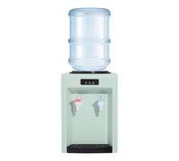Dispensador de agua para agua caliente y fría, interruptor de botón para agua caliente/fría, dispensador de agua eléctrico para cubos de 5 - 18 L (verde)