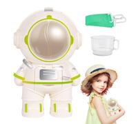 Dispensador de agua para escritorio,Dispensador de agua de escritorio - Máquina de bebidas de juguete astronauta con vaso de agua y correa | Pequeño dispensador de agua para niños, casa de juegos de s