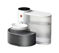 Dispensador de agua para gatos - Dispensador de agua para mascotas, cáscaras dispensadoras de agua agotadas automáticamente | Área de consumo de 3L con gran capacidad, tazón para beber, e