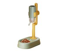 Dispensador de agua para gatos, tamaño que ahorra espacio, 28 x 17 x 52 cm, botella de agua automática, dispensador de agua de pie para mascotas, construcción sin derrames, para animales pequeños