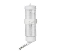 Dispensador de agua para hámster - Caño con rodamiento de bolas, dispensador de agua por gravedad para colgar para jaulas de mascotas, botella automática para animales, hidratador para pequeños