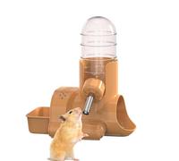 Dispensador De Agua para Hámster Plato De Alimentación Sin | Botella Agua AntiCon Diseño Bola Rodante Para Animales Pequeños para jaulas, transportines y recintos de conejos, hurones,