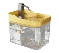 Dispensador de agua para mascotas - Bebedero de circulación automática para gatos y perros | Fuente de agua silenciosa alimentada por USB de gran capacidad | Tazón portátil autorrecargable para uso do