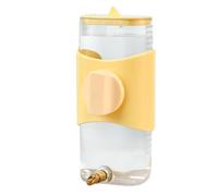 Dispensador de agua para pájaros, dispensador automático de agua de 300 ml de capacidad, dispensador de agua para jaula de pájaros, dispensador de agua grande para loros, dispensador de agua para