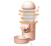 Dispensador de agua para perrera, botella de agua para jaula de perro, colgante con sifón automático, cuenco de agua de 500 ml, cuenco de agua para mascotas, jaula para mascotas