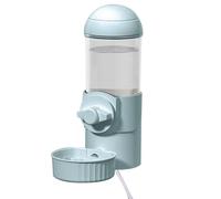 Dispensador de agua para perrera - Cuenco de agua caliente para jaula de perro de 500 ml | Jaula USB para mascotas suspendida contenedor de agua para gatos y perros