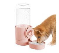 Dispensador de agua para perros, 500 ml antiderrame ancho cuello fuente de , bebedero automático para cachorro, para apartamento pequeño, ideal gato y animales de talla M, L, S