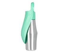 Dispensador de agua para perros - Botella portátil para cachorros, bandeja de viaje para mascotas | Recipiente de agua para perros sin BPA, 2 en 1 y comida para beber a prueba de paso, herramienta de