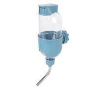 Dispensador de Agua para Perros Colgante, 500 Ml de Gran Capacidad sin Dispensador de Botella de Agua de Perrera de Goteo para la Caja, Las Fuentes de Bebida para Mascotas sin (Blue)