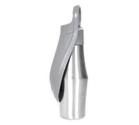 Dispensador de agua para perros - Contenedor portátil de acero inoxidable de 27 oz | Donor Lightweight Faking Prooder Botella Mascotas Compañía con Tazón de viaje Combinado Ayuda al consumo de alcohol
