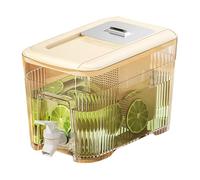 Dispensador De Agua Para Refrigerador - Depósito De Agua De 6 L, Dispensador De Portátil | Dispensador De Calidad Alimentaria Con Grifo Y Tapa Para Té, Café, Leche, Sidra, Fiestas Y Afeitadas