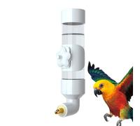 Dispensador de Agua Parrot - Guberador de Aves acrílicos Transparentes, automático de Perrito | Alimentador de Mascotas sin liquidación para Hummingbird Cockatiel Finch Canary, Botella de Agua