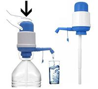 Dispensador de agua Universal Manual para Garrafas/Botellones/Barriles Compatible con Garrafas de 2L/5L/6L/8L/10L/12L, dispensador de agua embotellada, Bomba portátil de presión de la mano,