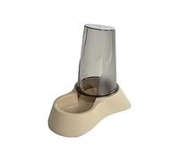 Dispensador de Agua y croquetas de plástico, 1,5 L, 26 x 18 x 25,5 cm, Mocaccino