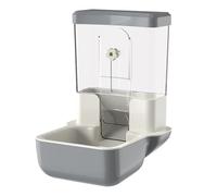 Dispensador de Alimento para Conejos - Dispensador Automático De Comida Y Agua para Mascotas | Plato con Almacenamiento De Gran Capacidad para Loros, Hurones, Palomas, Erizos Y Chinchillas