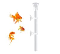 Dispensador De Alimento para Peces Acrílico Transparente Antiderrames