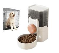 Dispensador de alimentos, alimentadores automáticos para gatos y dispensador de agua, alimentador automático para cachorros de jaula, guinea, hurón, erizo, gato, chinchilla