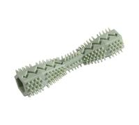 Dispensador de alimentos con huesos para masticar para perros, juguete masticable para cuidado de los dientes, masticadores agresivos, texturas interactivas para la dentición, juguete masticable