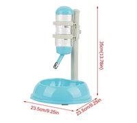 Dispensador de Alimentos para El Tazón para Perros Alimentador de Tazón Mascotas Gatos Dogs Blue Dog Bowl BowlDog Food Dispenserdog Alimentador Perros El Es Configuraciones fáciles! Nuestro a Fo