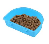 Dispensador de Alimentos para jaulas de Mascotas: Agua a Prueba de derrames y dispensador de Alimentos, tazón de Comida fácil de atacar | Congestión de Acero Inoxidable para Perros pequeños, medianos