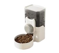 Dispensador de Alimentos para jaulas para Mascotas, Cuenco y comederos automáticos para Colgar Alimentos, Cuenco de Agua para Gatos con protección para el Cuello, de rabino de Recarga