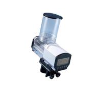 Dispensador de alimentos para peces, 6 comederos regulables de gran capacidad para el hogar, oficina, acuarios, comederos automáticos para principiantes