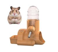Dispensador de Alimentos Y Agua 3 en 1 Para Mascotas - Diseño De Bola Rodante Resistente A Inclinación | Bandeja De Alimentación Y Agua Para Animales Pequeños | Para Hamsters, Conejos, Conejillos de